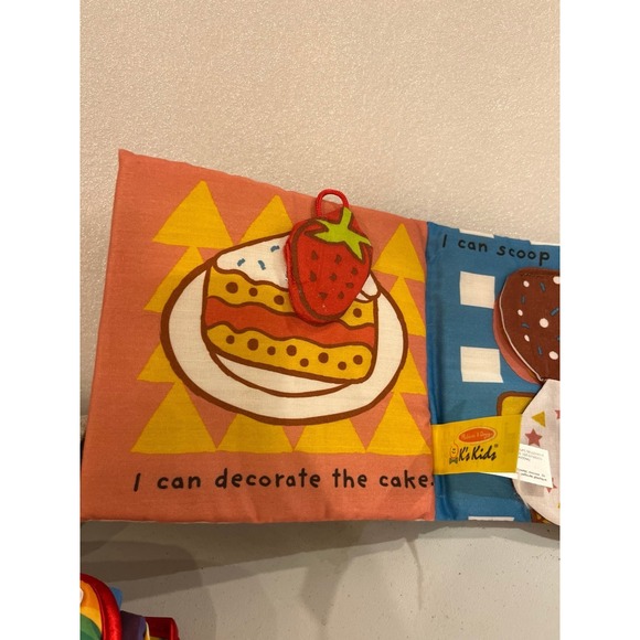 Melissa and Doug K's Kids Cloth Book LITTLE CHEF - Picture 7 of 11